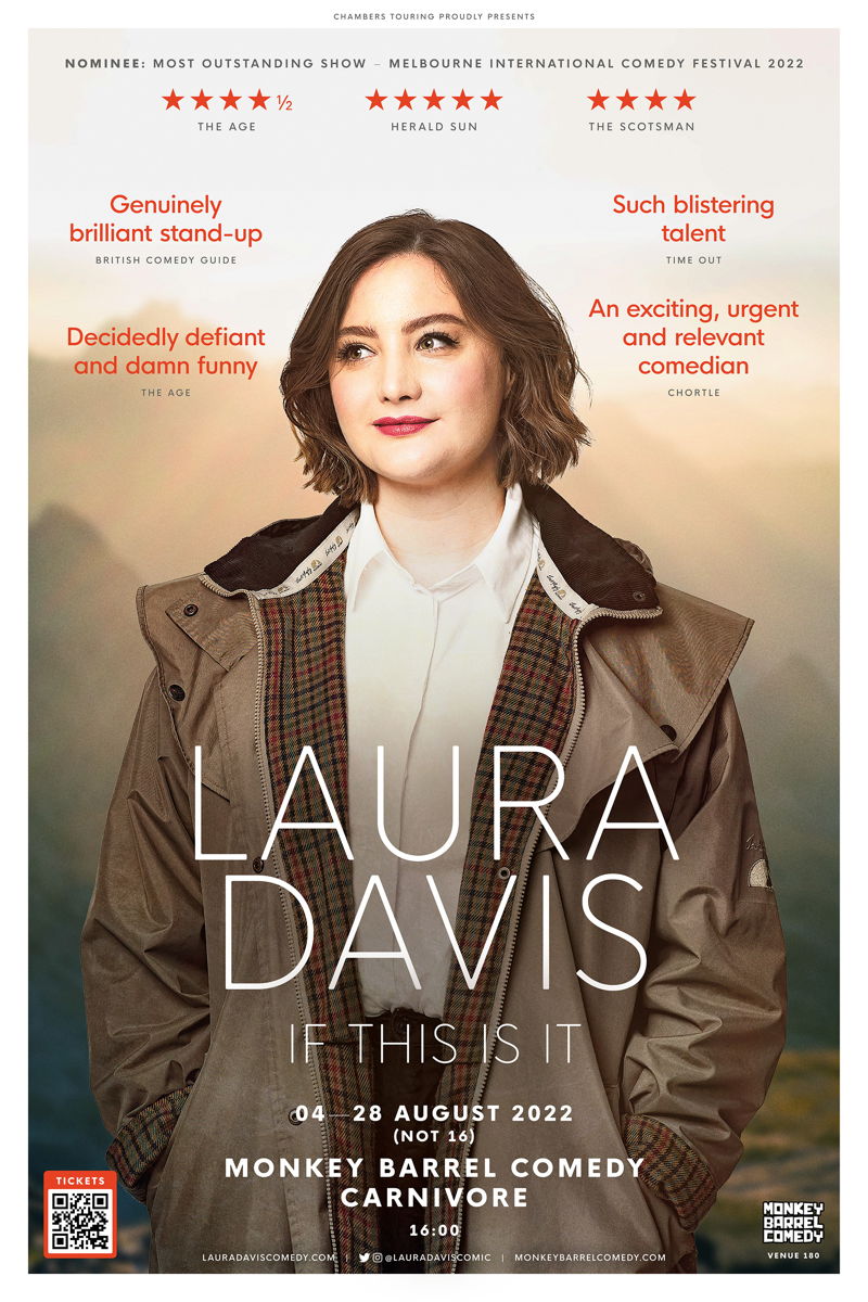 The poster for Laura Davis: If This Is It