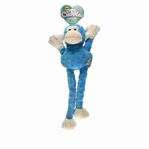 Stretch Squak Anim Plush 39Cm Blue, Pink, Green - Image 3