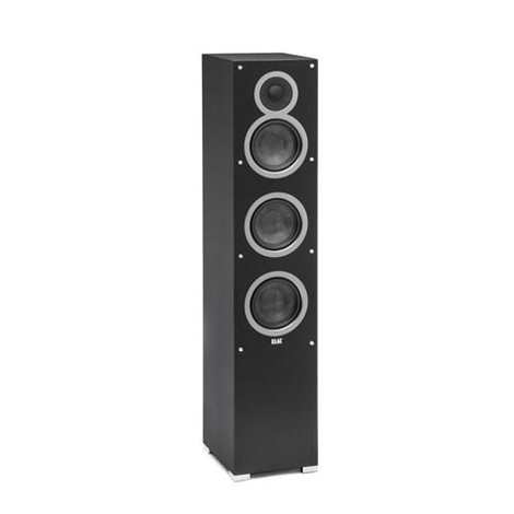 ELAC F5 5.25"  Debut Series Floor Standing Speaker