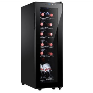 12 Bottle Compressor Wine Cooler Refrigerator
