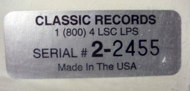 ★Sealed Audiophile 180g★ RCA-Classic Records / - FISTOU...