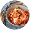 A bowl of kimchi as a source of Probiotics in the best probiotics in singapore