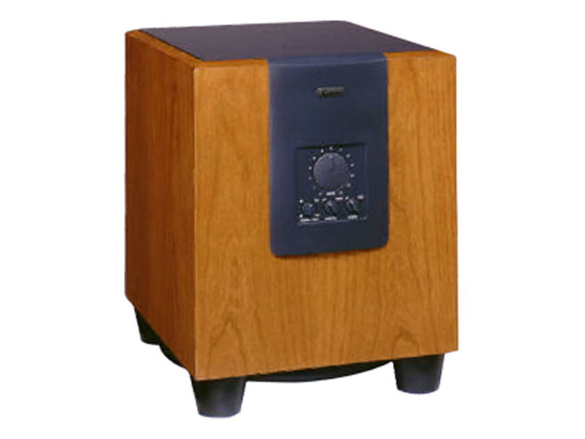 Elegant BOSTON Acoustics PV-1000 Subwoofer in Cherry Finish MADE IN THE USA / MSRP $1,200