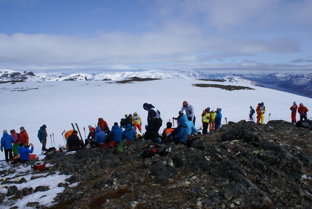 Pause på toppen