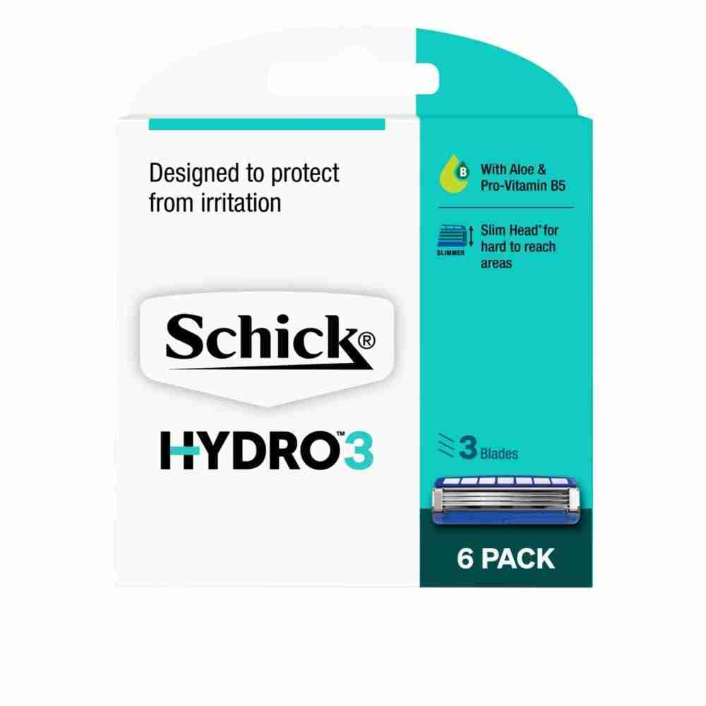 Schick Hydro 3 Mens Refill Razor Blades 4pk
