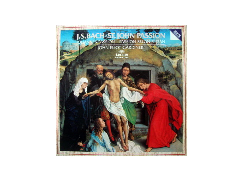 Archiv Digital / GARDINER, - Bach St. John Passion, MINT, 2LP Box Set!