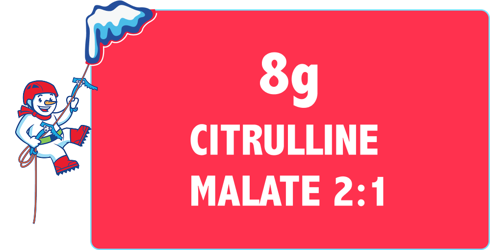 8g citrulline malate 2:1 graphic