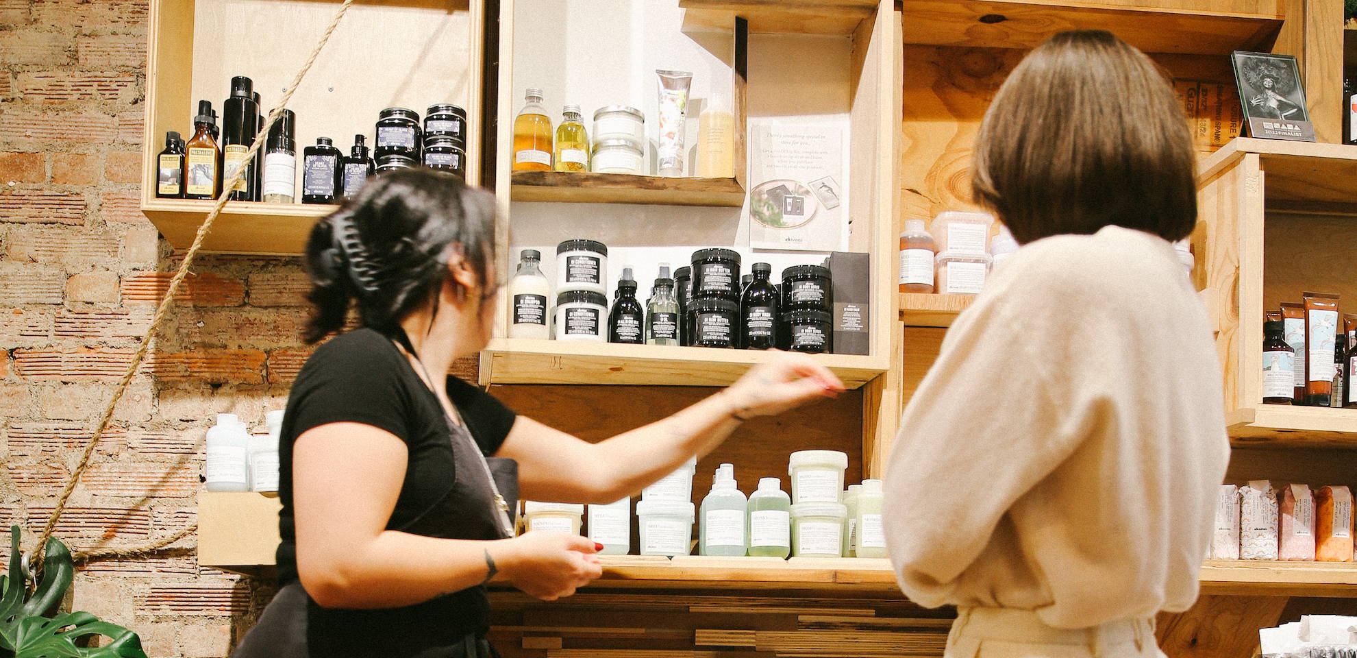 Talk to a Davines stylist for hair care