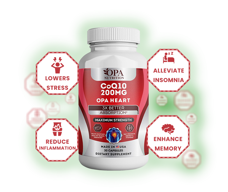 coq10 benefits to lower stress alleviate insomnia reduce inflammation enhance memory