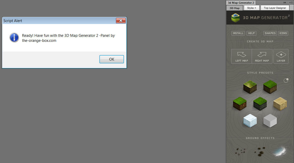 Плагин 3d map generator для создания карт в Фотошоп