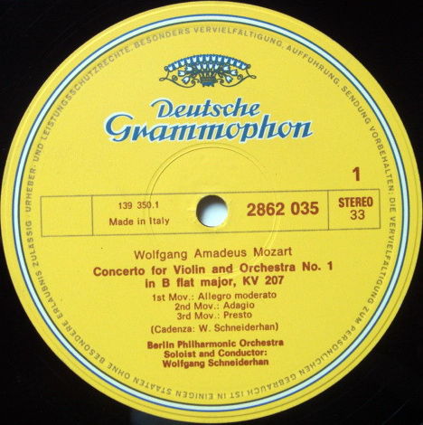 DGG / SCHNEIDERHAN, - Mozart The Complete Violin Concer...