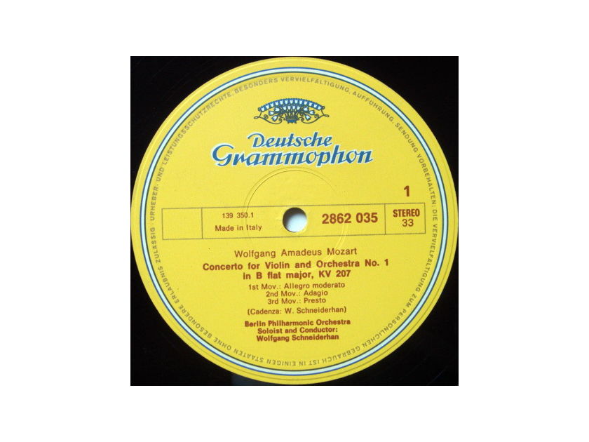 DGG / SCHNEIDERHAN, - Mozart The Complete Violin Concertos, MINT, 3LP Box Set!