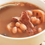 Lotus Root Soup with Peanuts