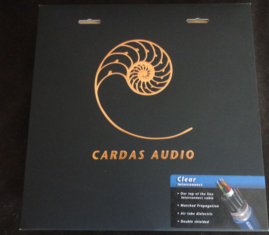 Cardas Audio Clear  1 meter xlr audio interconnects