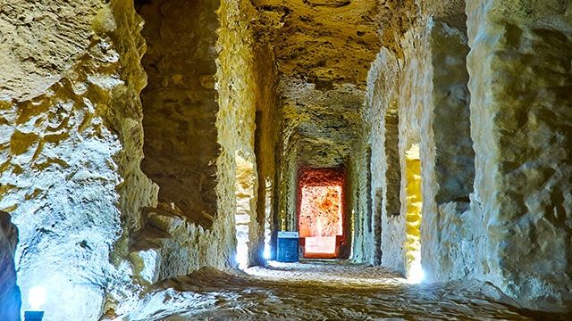 Catacombs in the Serapeum of Alexandria, Egypt