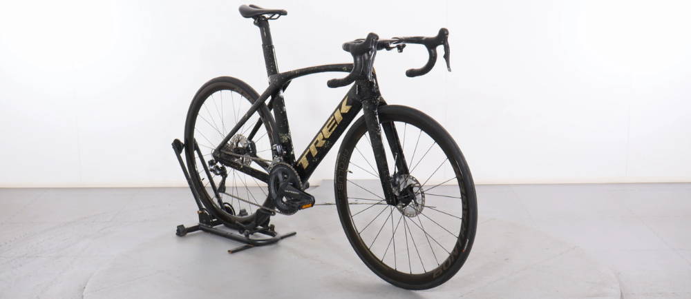 a Trek Madone on display