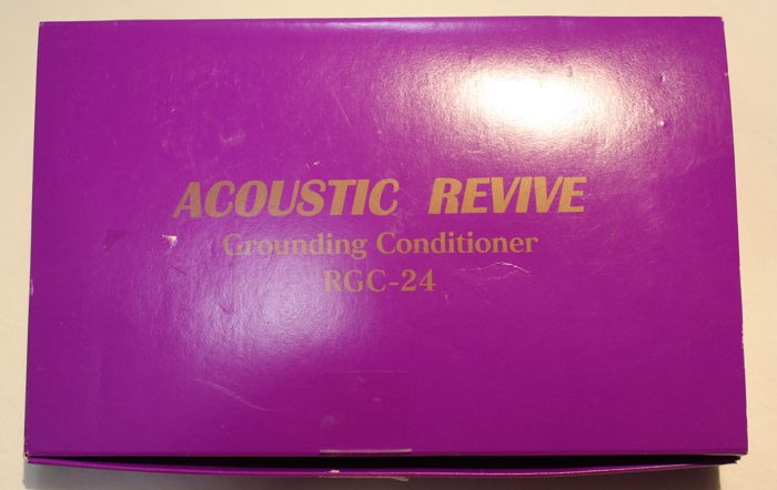 Acoustic Revive RGC-24 Ground Conditioner.