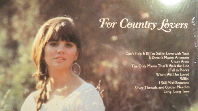 LINDA RONSTADT - FOR COUNTRY LOVERS SEALED REALISTIC