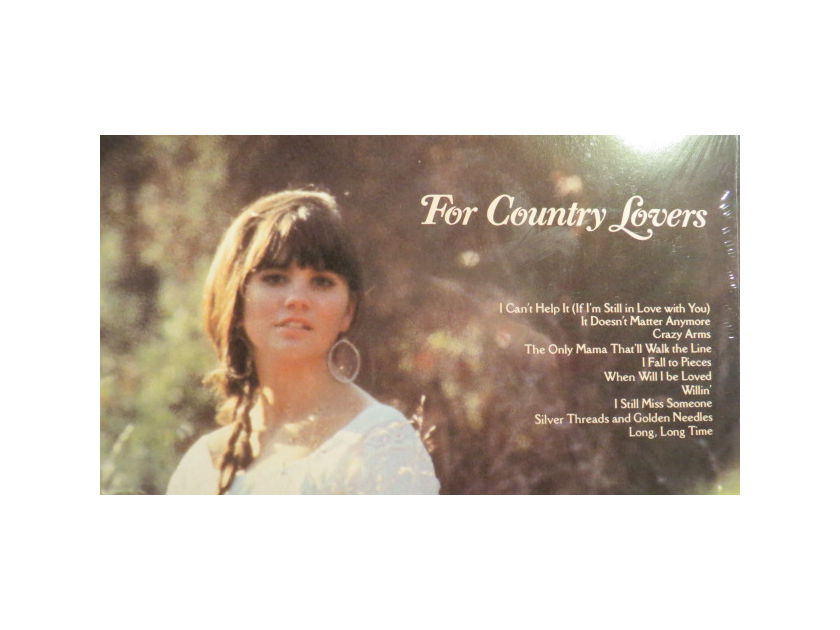 LINDA RONSTADT - FOR COUNTRY LOVERS SEALED REALISTIC