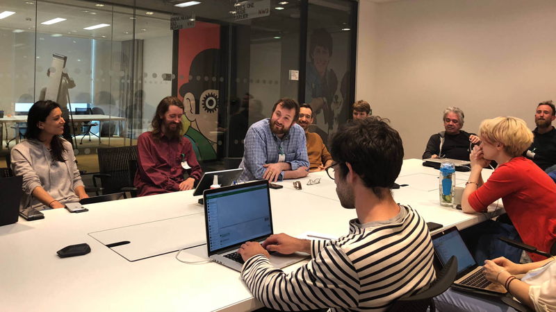 IOHK make a visit to Google’s London offices