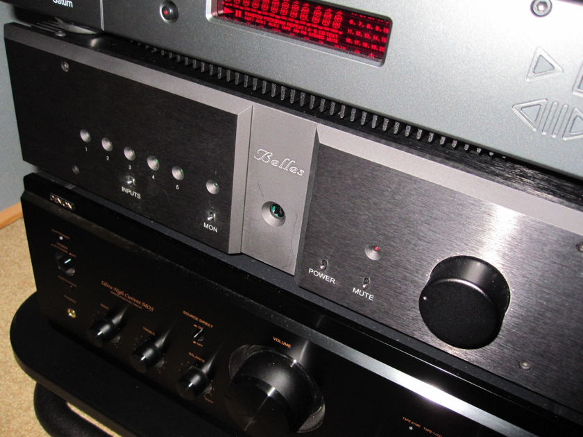 Belles Audio Soloist 1 by the legendary Dave Belles,  solid state integrated amplifier