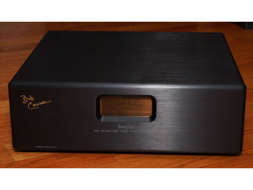 17" Series II Sunfire Signature  625x2 Stereo Amplifier Serviced w/ Warranty