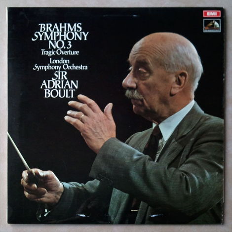 EMI HMV ASD 2660 | BOULT / - BRAHMS Symphony No. 3, Tra...