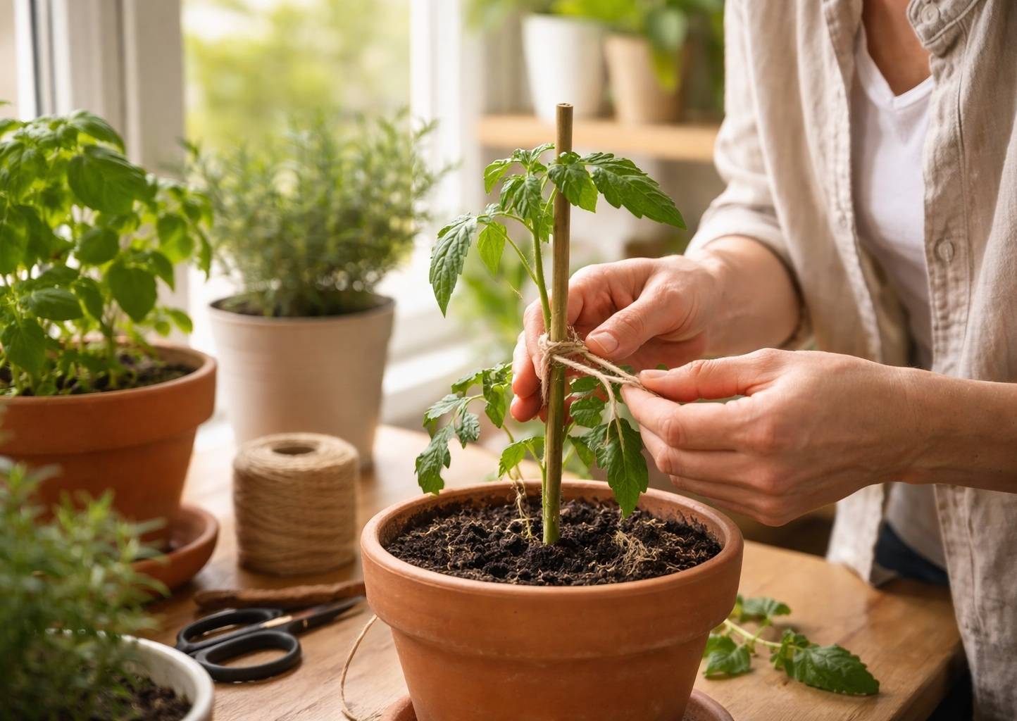 alternatives to plastic garden ties