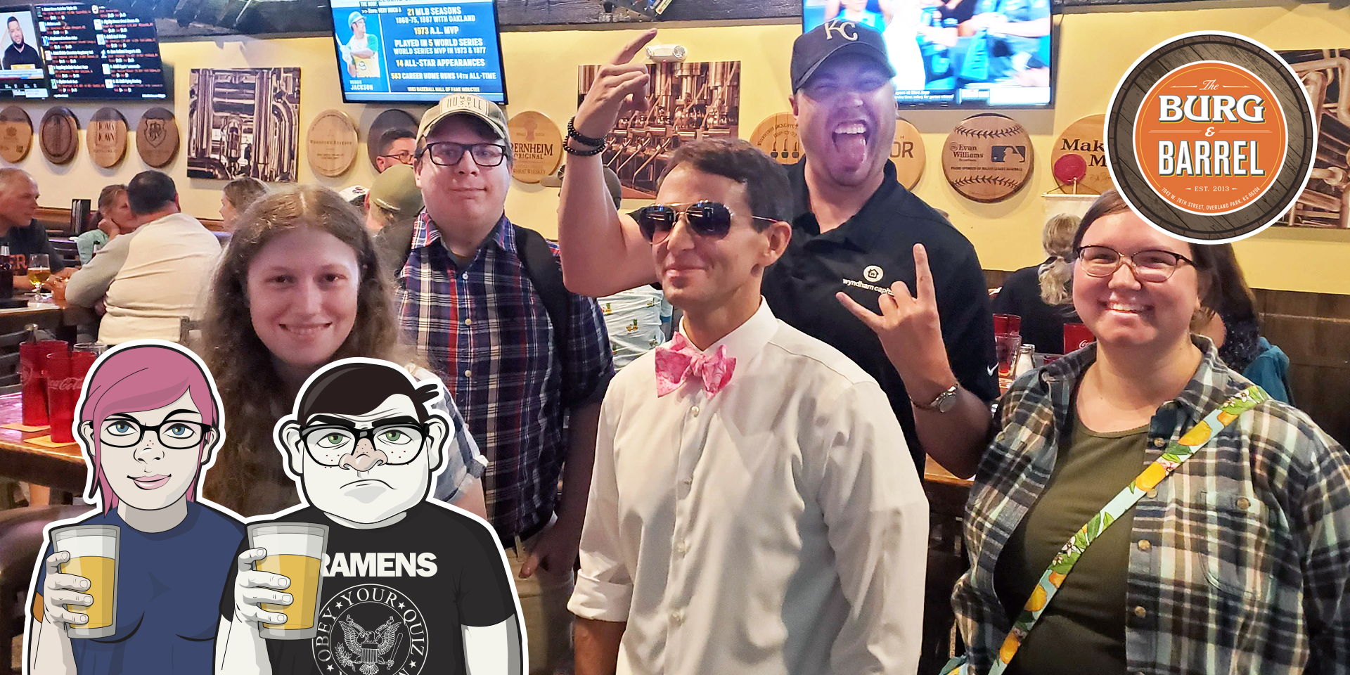 Geeks Who Drink Trivia Night at Burg and Barrel Overland Park promotional image