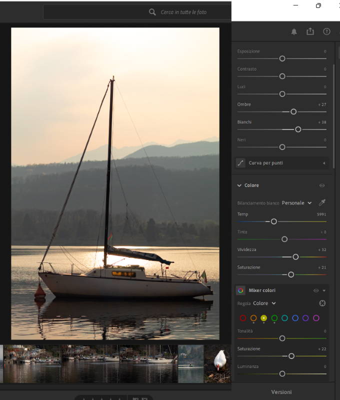 lightroom -  Corso di fotografia online
