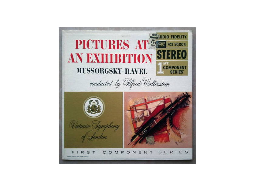 Audio Fidelity/Wallenstein/Mussorgsky-Ravel - Pictures At An Exhibition / EX