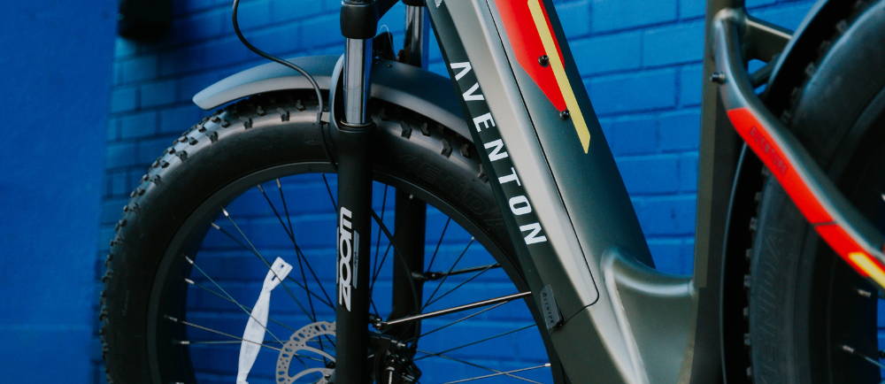 Urban Arrow cargo electric bike motor close up