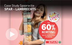 Case study - SPAR en BergHOFF Belgium. BergHOFF werkte samen met SPAR aan een duurzame spaaractie om trouwe klanten te belonen. Het 'Sparen om te bewaren'-concept stimuleert klanten om bewust om te gaan met voedsel en verpakkingen en tegelijkertijd te sparen voor BergHOFF bewaardozen. Het initiatief benadrukt de gedeelde waarden op het gebied van duurzaamheid en kwaliteit tussen SPAR en BergHOFF Belgium.