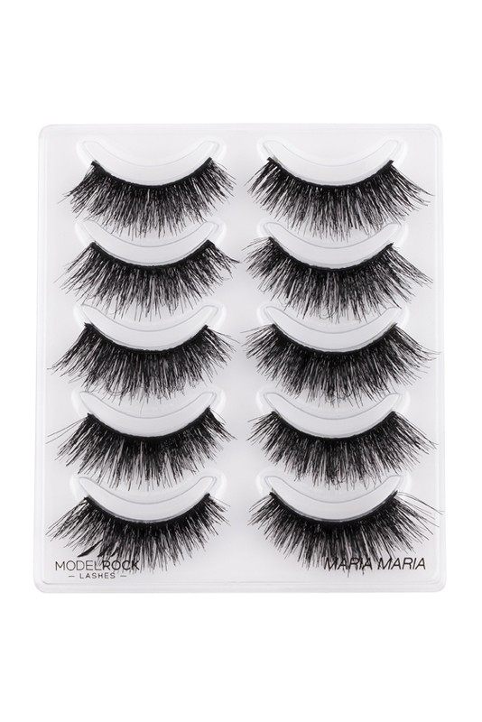 *MULTI PACK* MARIA MARIA - Double Layered - 5 pair Lash Pack "Clearance" - Image 2