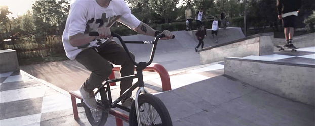 How to Double Peg Grind on a BMX. Grinds Stalls tricks RIDERS