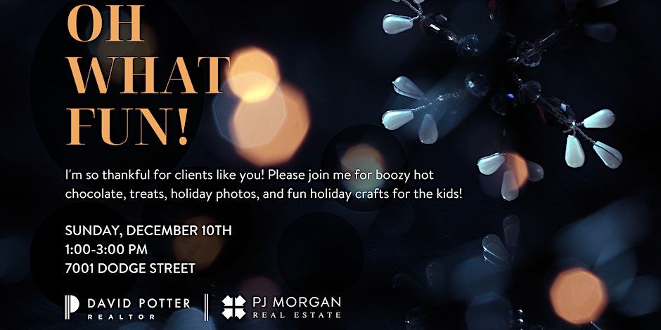David Potter's VIP Client Holiday Party! promotional image