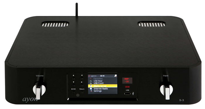 Ayon Audio S-3 TUBE MEDIA SERVER "BEST OF SHOW" 8 YEARS!