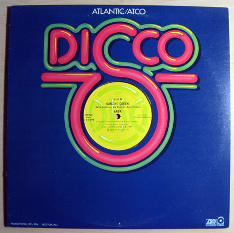 ABBA - Dancing Queen - PROMO 12" SINGLE  33 RPM  - 1976...