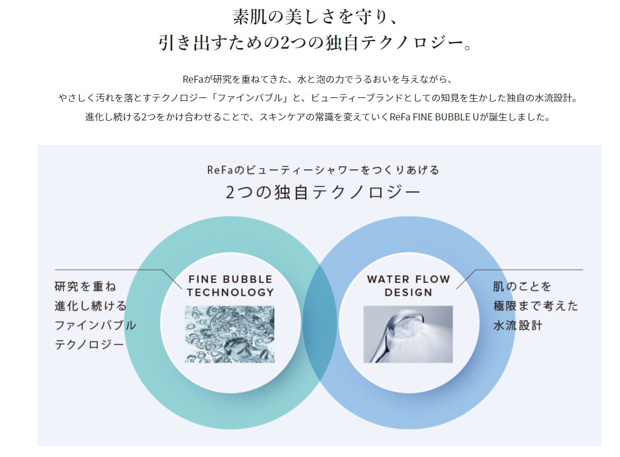 素肌の美しさを守り、引き出すための2つの独自テクノロジー。