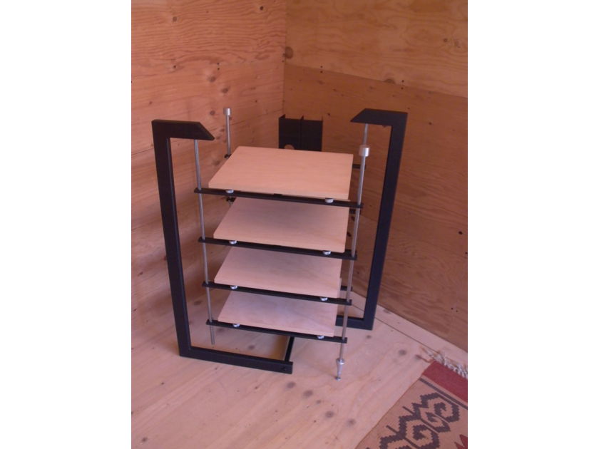 pARTicular Novus, isolation platform with four shelves built for naim, linn, meridian