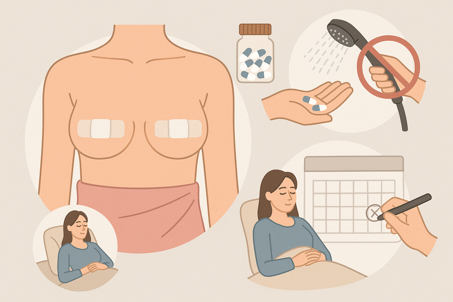 가슴 수술 사후 관리는 어떻게 해야 할까?