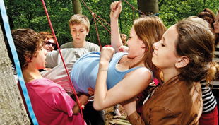 abenteuerpark potsdam teamwork