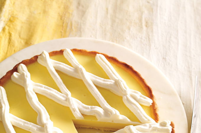 Tarte au citron sans oeufs