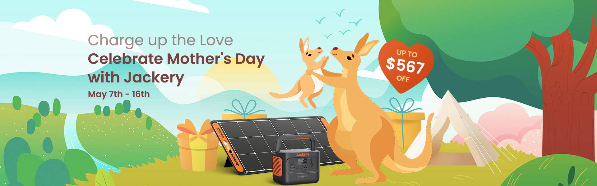 Celebrate Mother's Day with Jackery