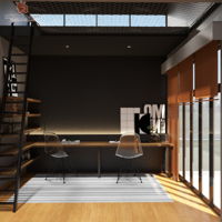 dezeno-sdn-bhd-industrial-modern-malaysia-selangor-bedroom-study-room-3d-drawing-3d-drawing