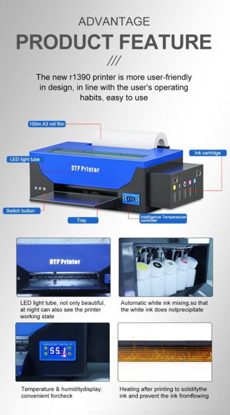 L1800 DTF Printer Package 1L - Image 3