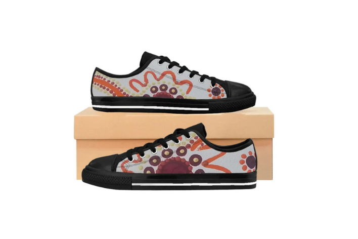 Nylon Canvas Women's Sneakers, Casual Everyday Shoes - Image 3