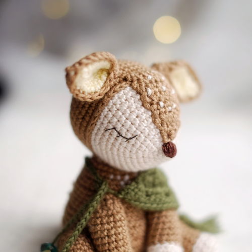 The Little Fawn - Deer Amigurumi Crochet pattern [English PDF]