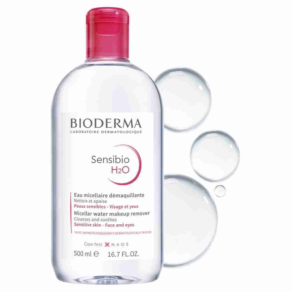 Bioderma Sensibio H2O Soothing Micellar Water Cleanser - 500ml - Image 4