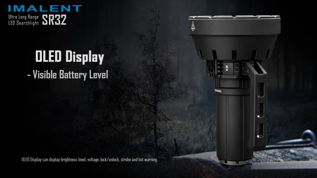 IMALENT SR32 Longest Throw Flashlight- IMALENT SR32W